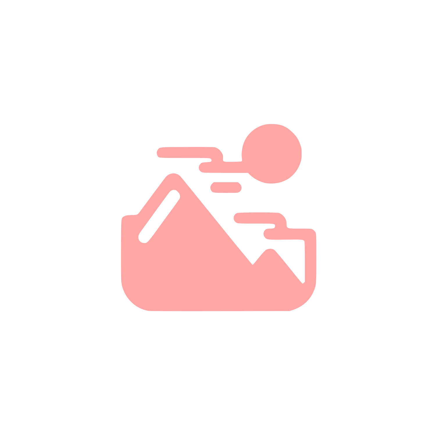 Mountain Fast Movement Logo #ffa6a6