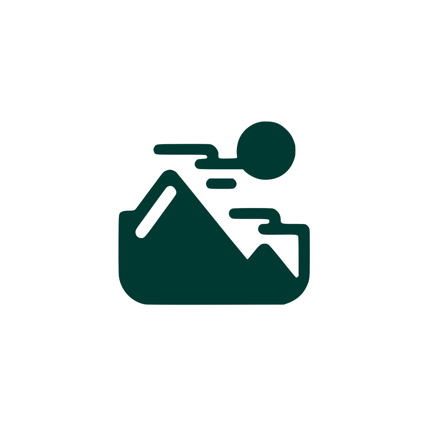 Mountain Fast Movement Logo #003932