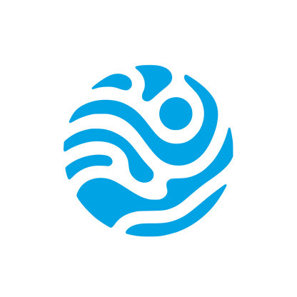 Hand Holding Care Badge Icon #00a3e4