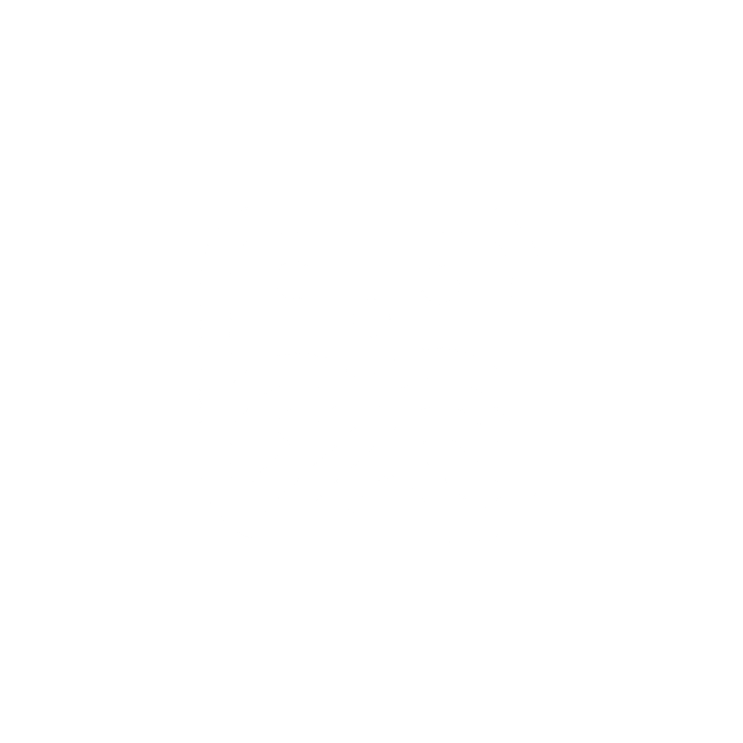 Abstract Mountain Icon #ffffff