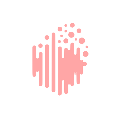 Abstract Soundwave Logo #ffa6a6