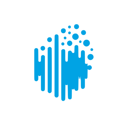 Abstract Soundwave Logo #00a3e4