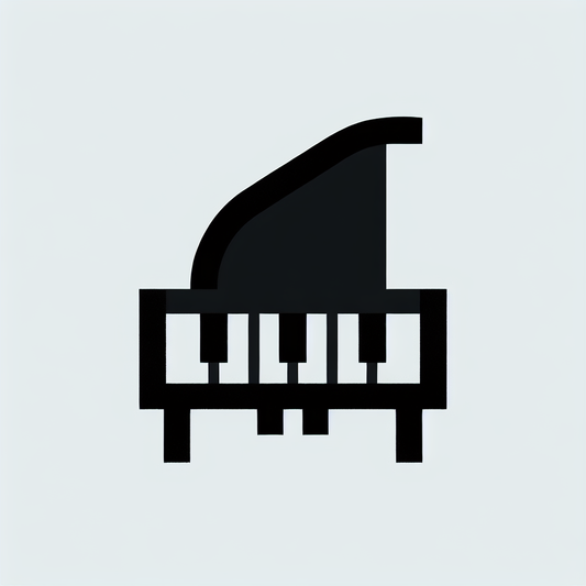 Piano Keyboard Logo