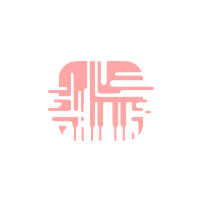 Piano Circuit Logo #ffa6a6