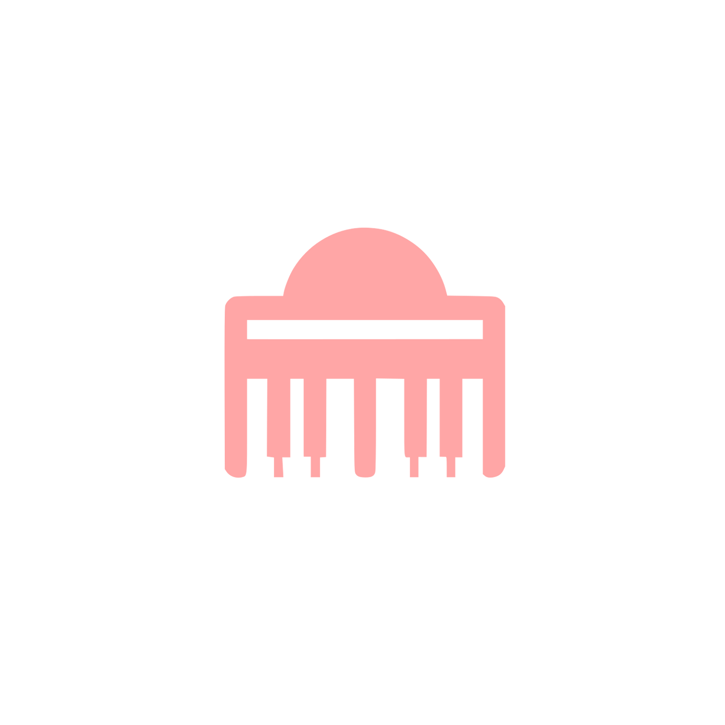 Abstract Sun Logo #ffa6a6