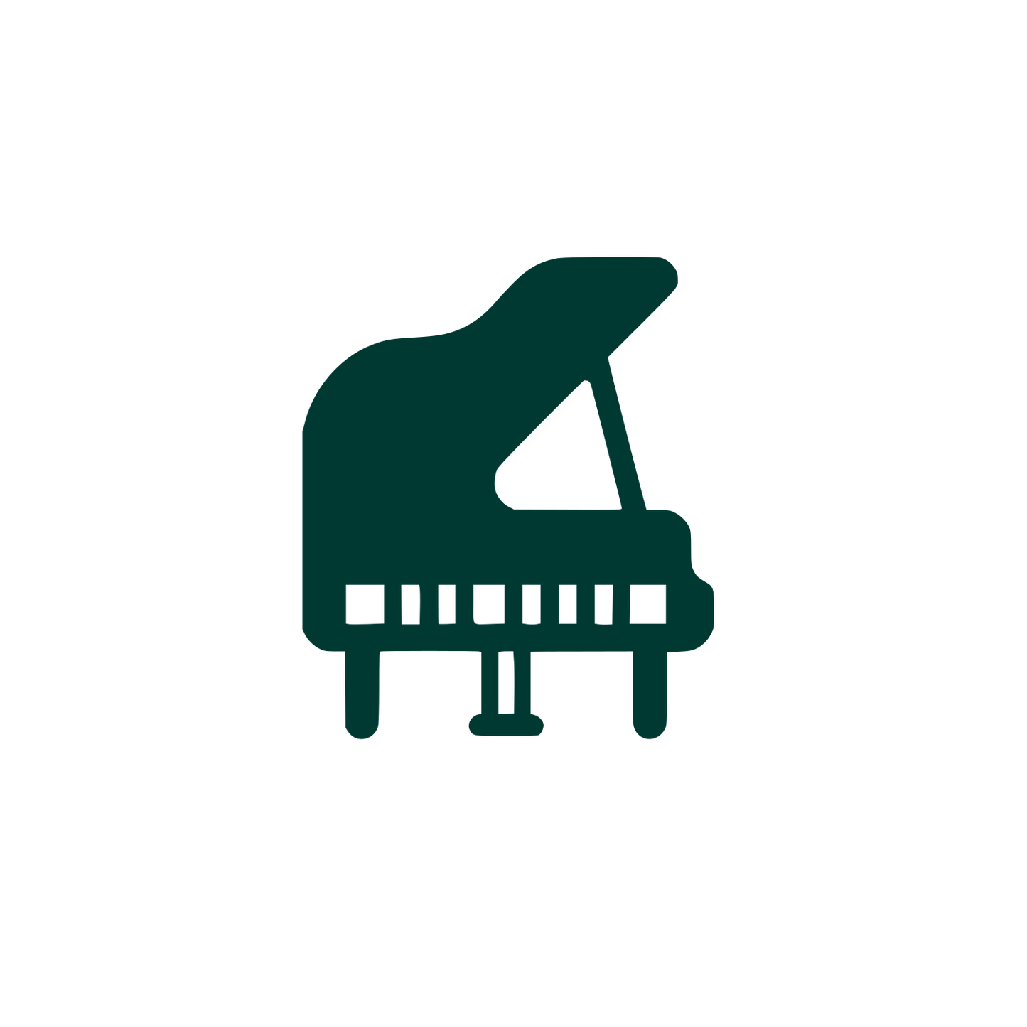 Piano Logo Design #003932