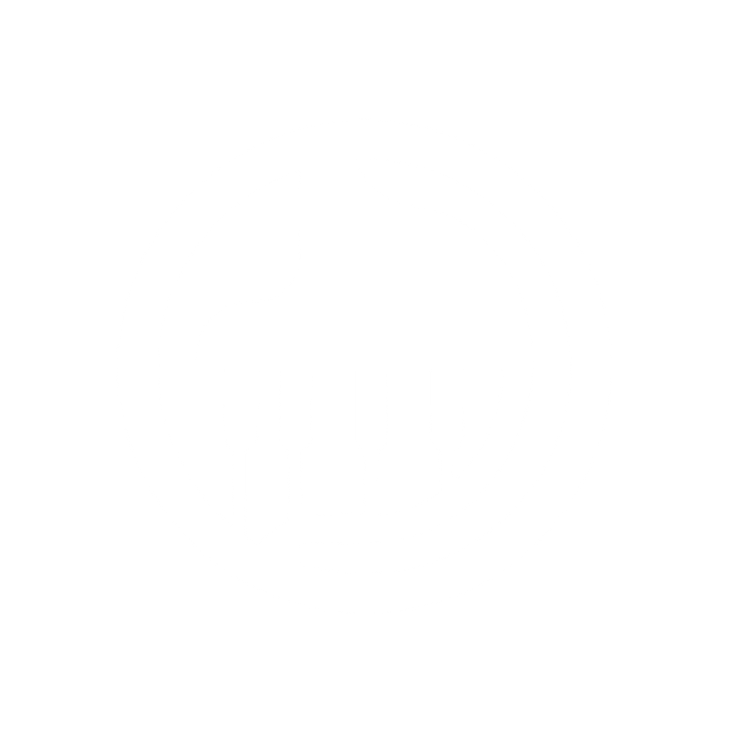 Piano Keys Logo #ffffff