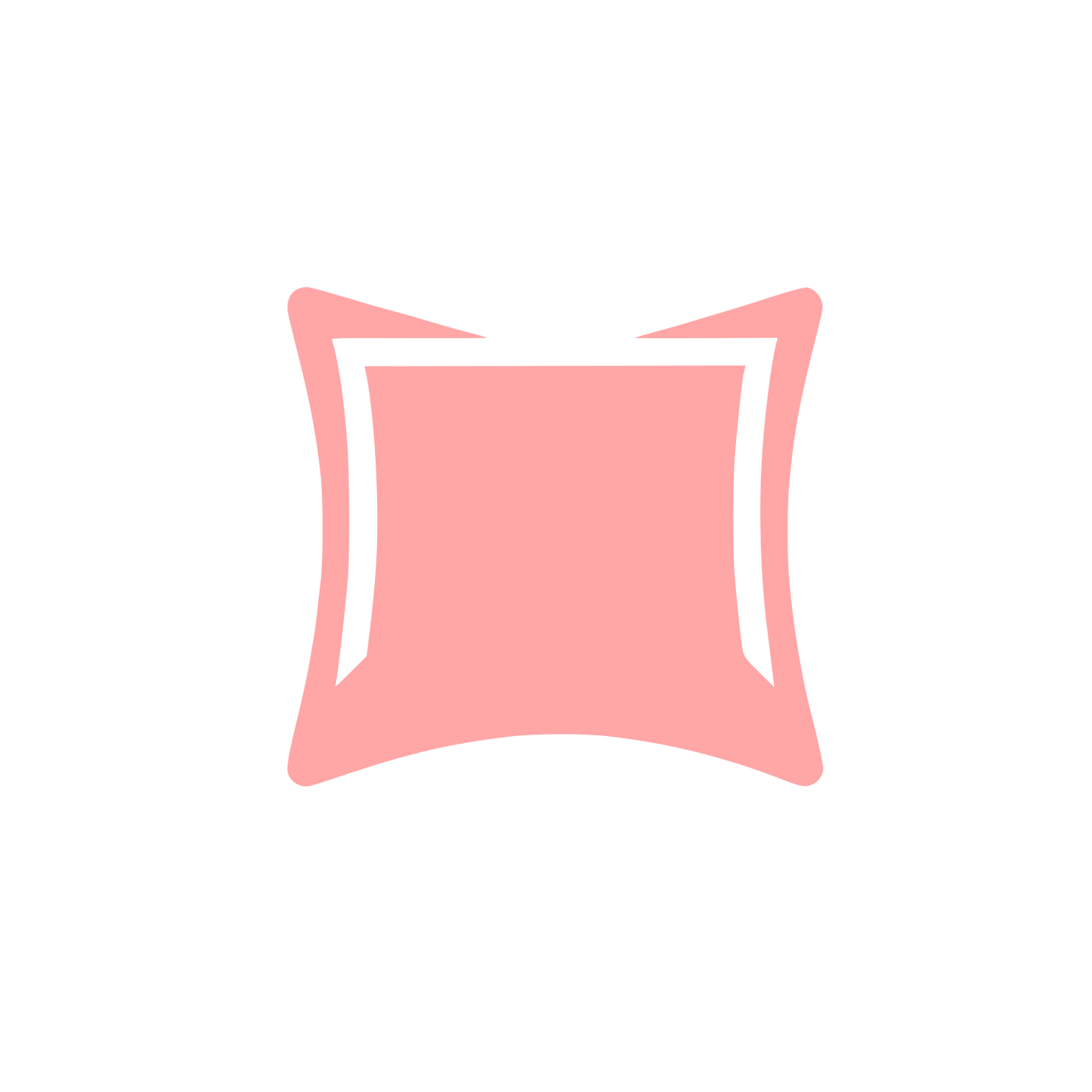 Pillow Shape Logo #ffa6a6