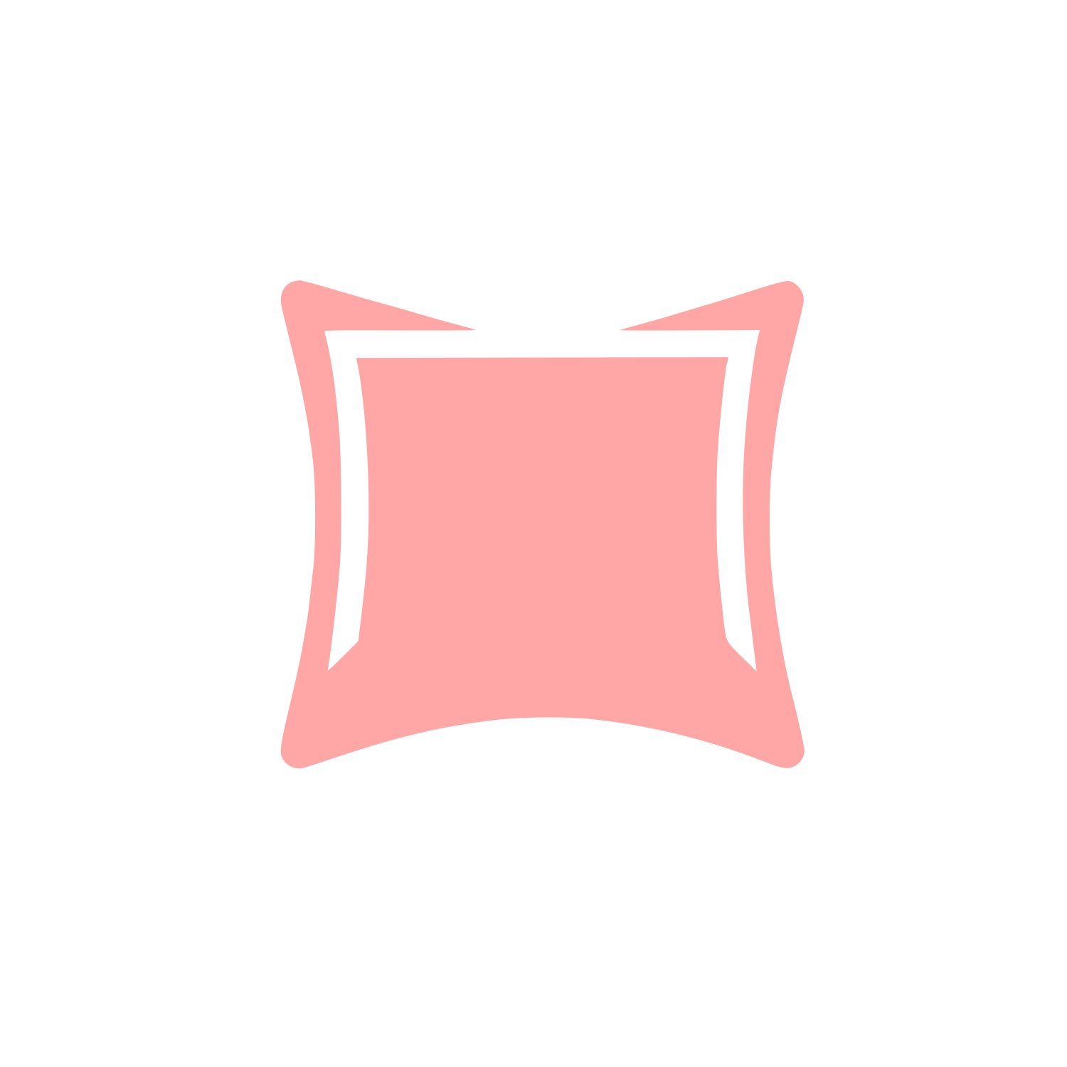 Pillow Shape Logo #ffa6a6