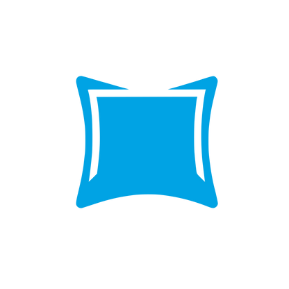 Pillow Shape Logo #00a3e4