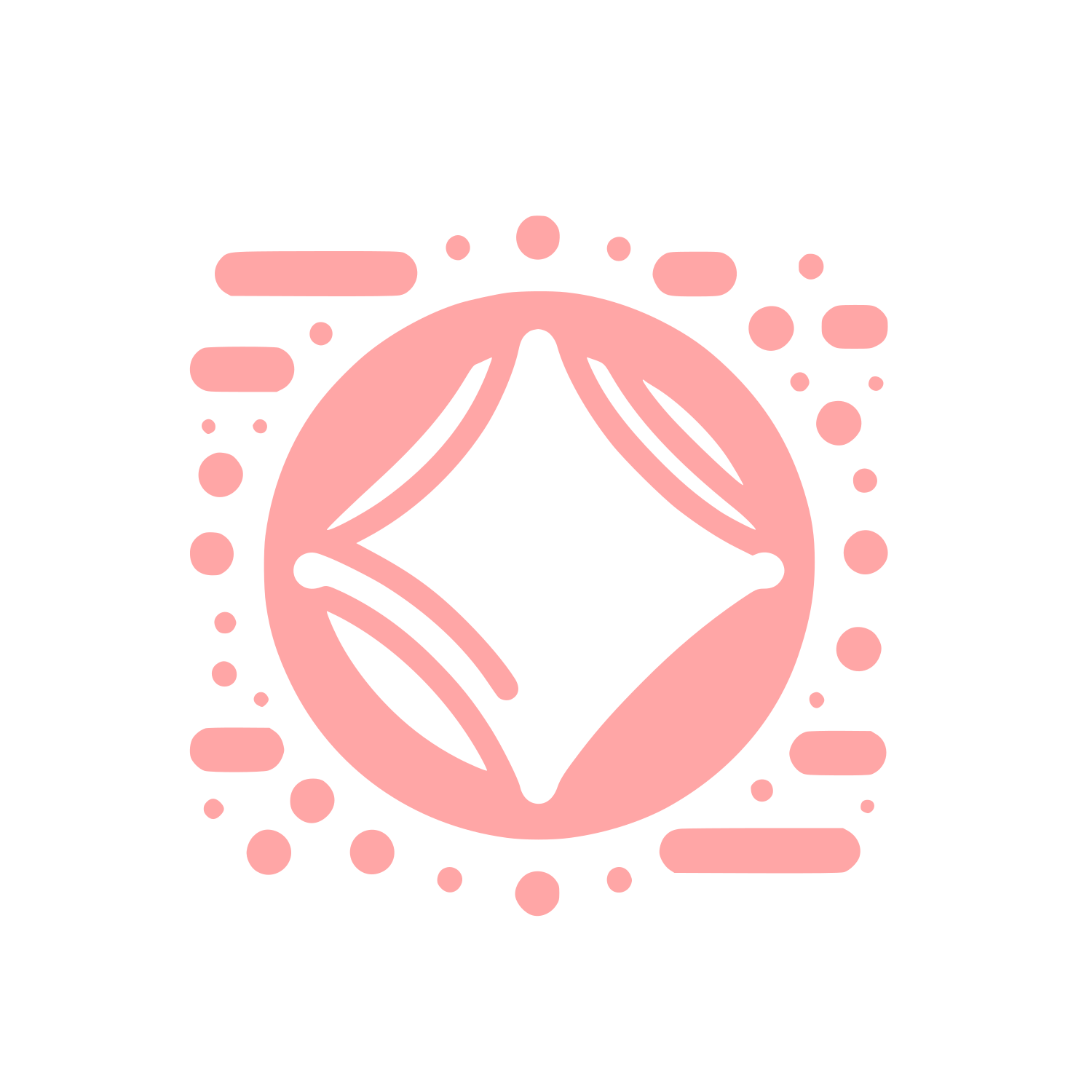 Pillow Shape Logo #ffa6a6