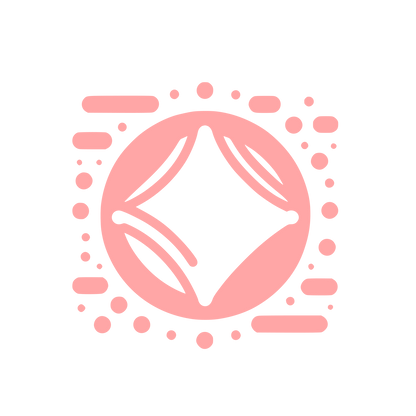 Pillow Shape Logo #ffa6a6