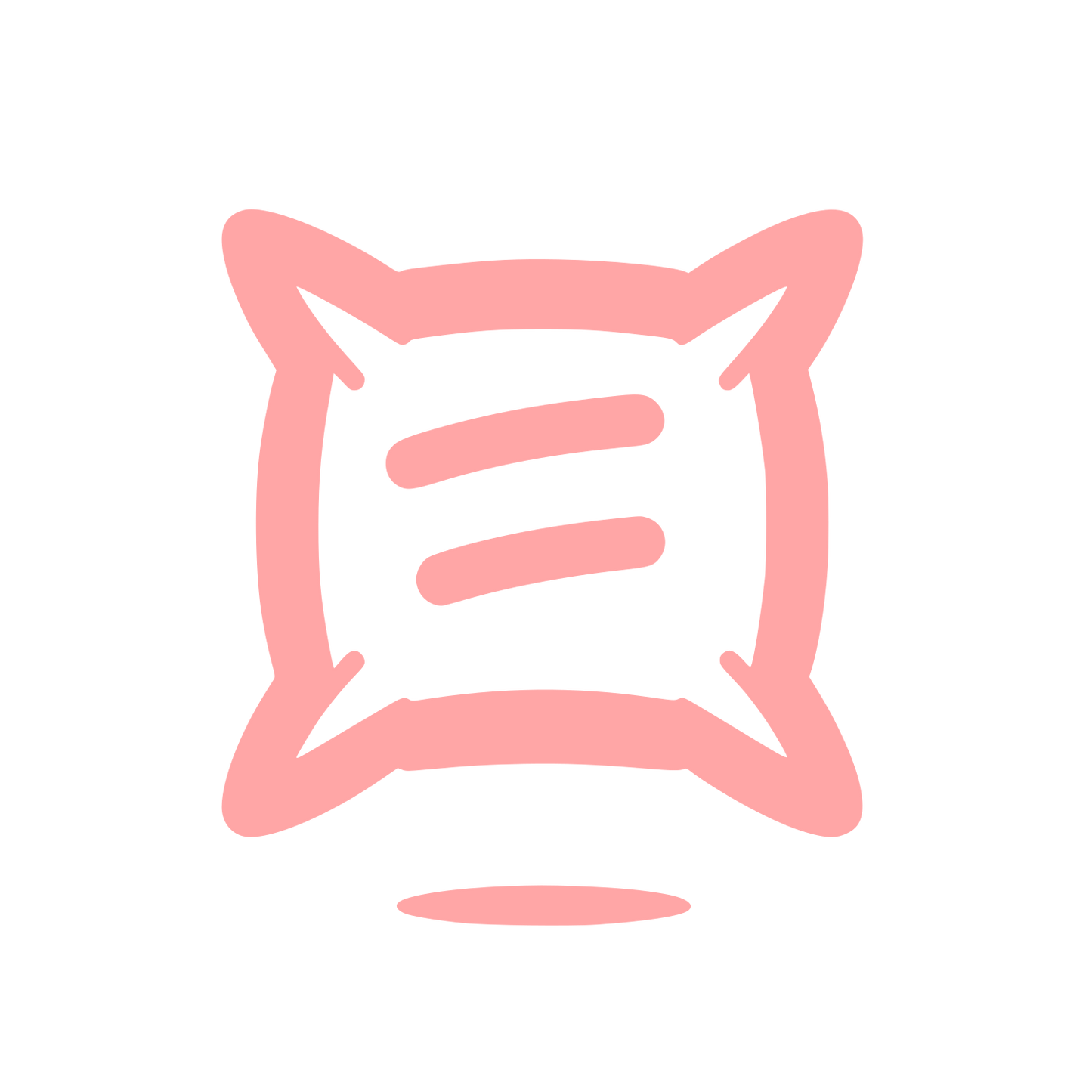 Pillow Chat Logo #ffa6a6