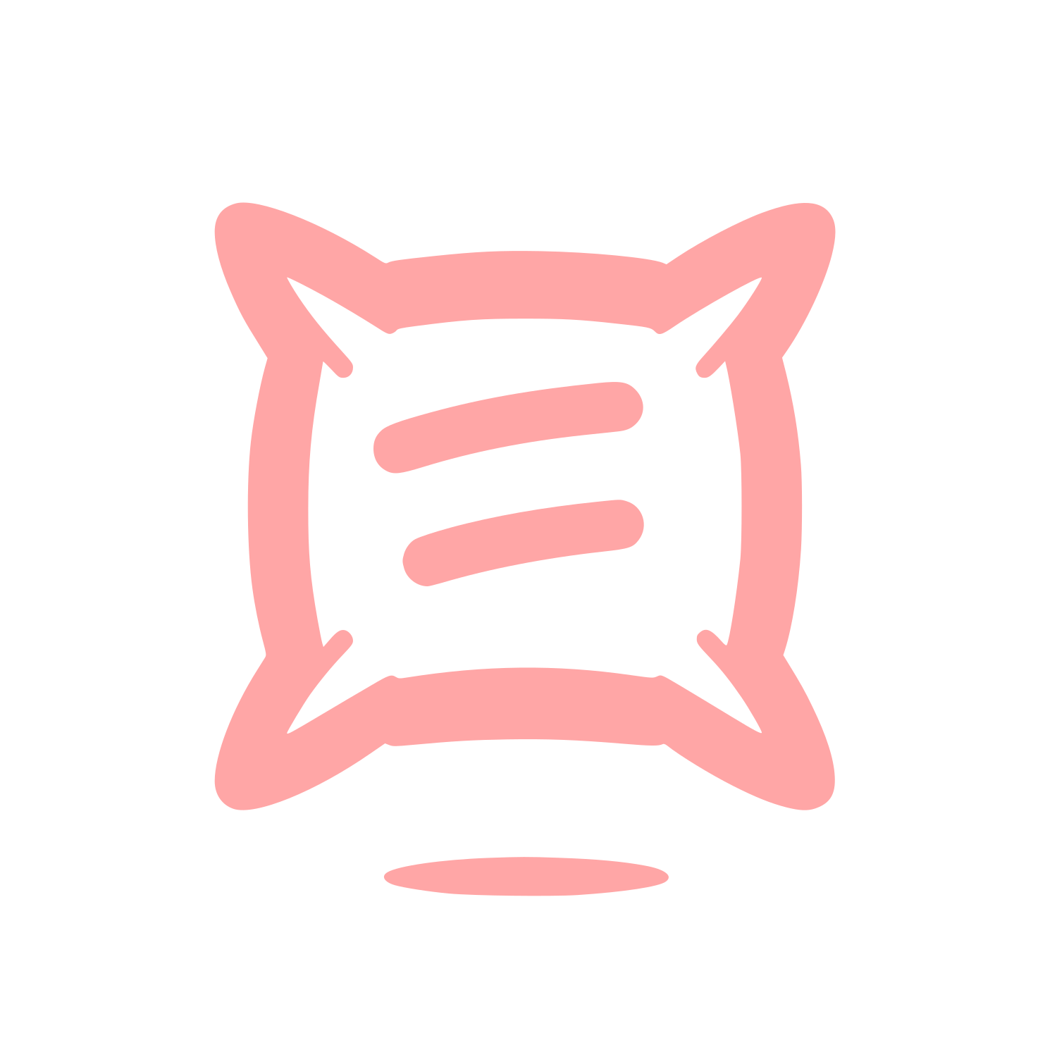 Pillow Chat Logo #ffa6a6