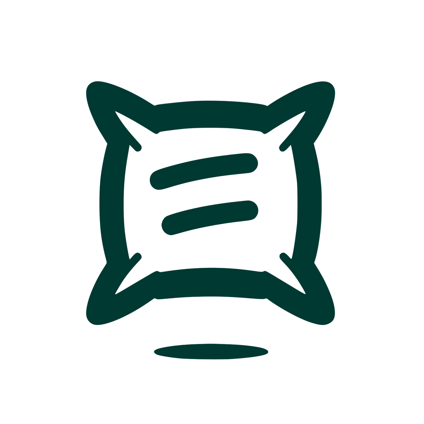 Pillow Chat Logo #003932