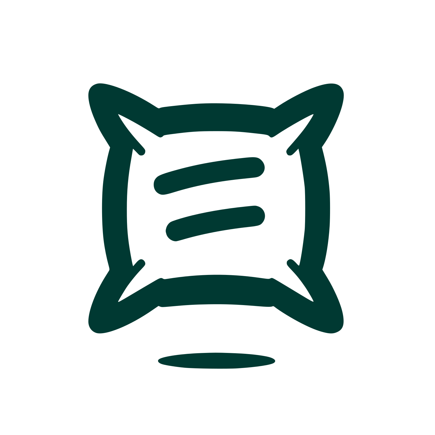 Pillow Chat Logo #003932