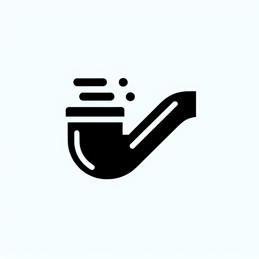 Smoking Pipe Logo