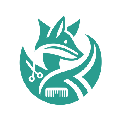Fox Face Scissors Logo #2A9D8F