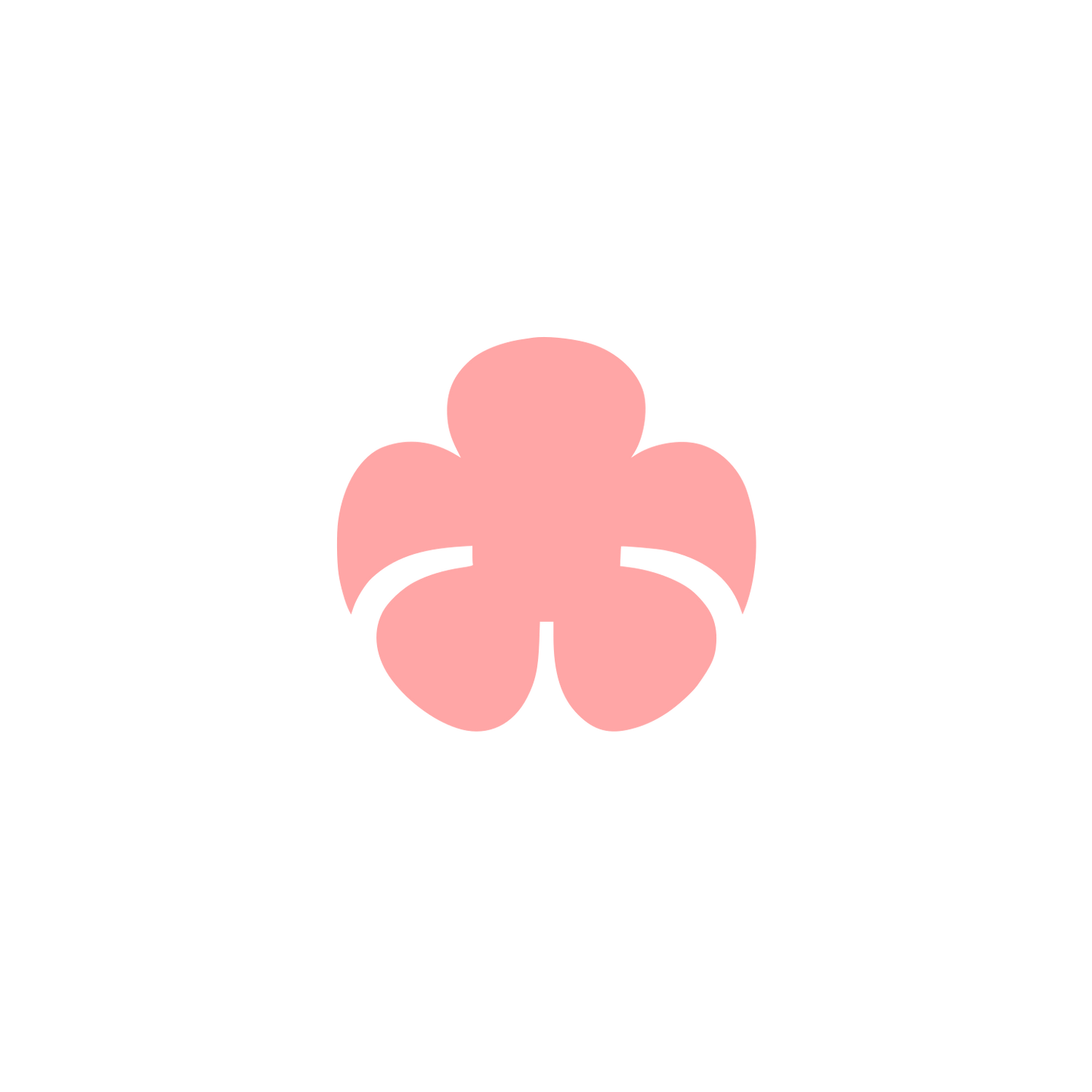 Black Clover Logo #ffa6a6