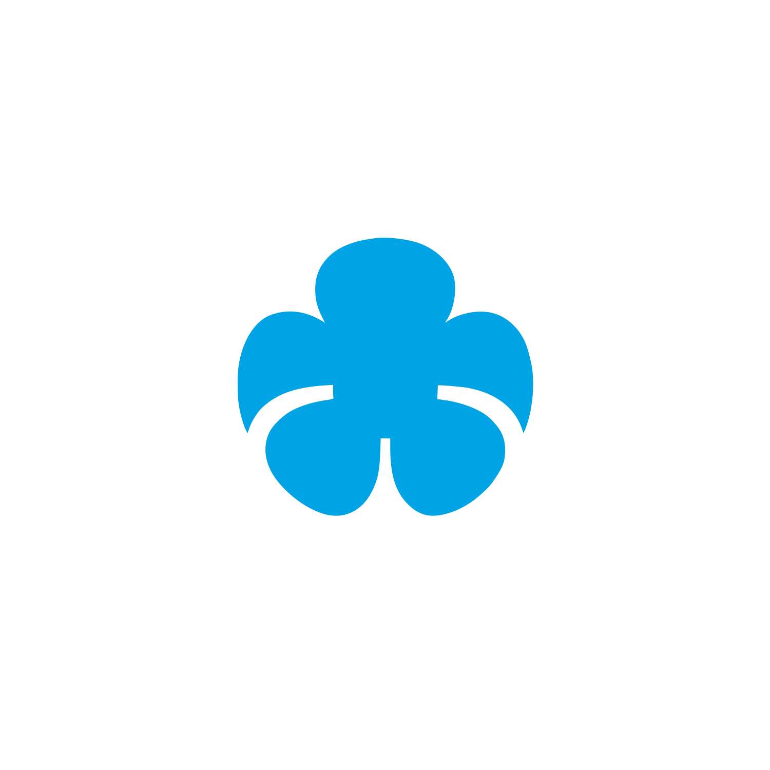 Black Clover Logo #00a3e4