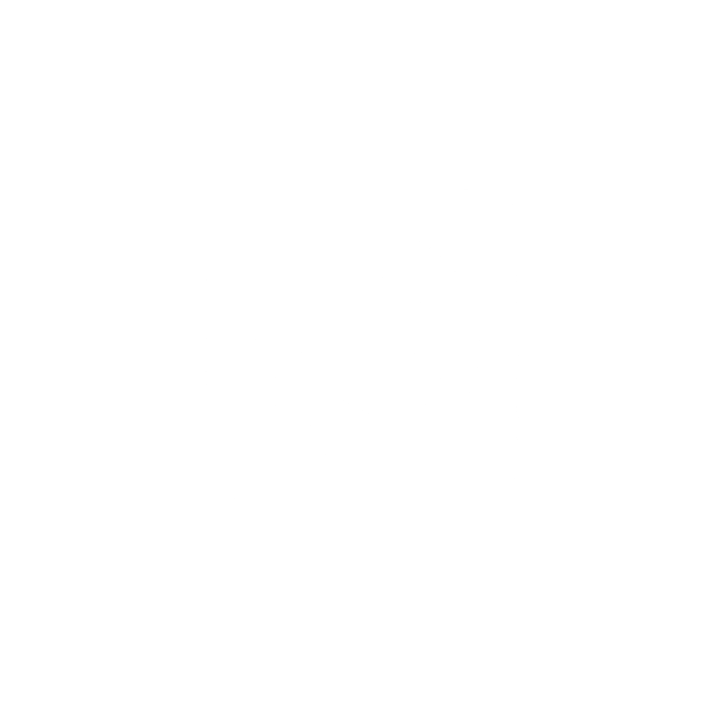 Poppy Flower Monoline Logo #ffffff