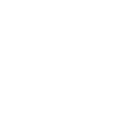Poppy Flower Monoline Logo #ffffff