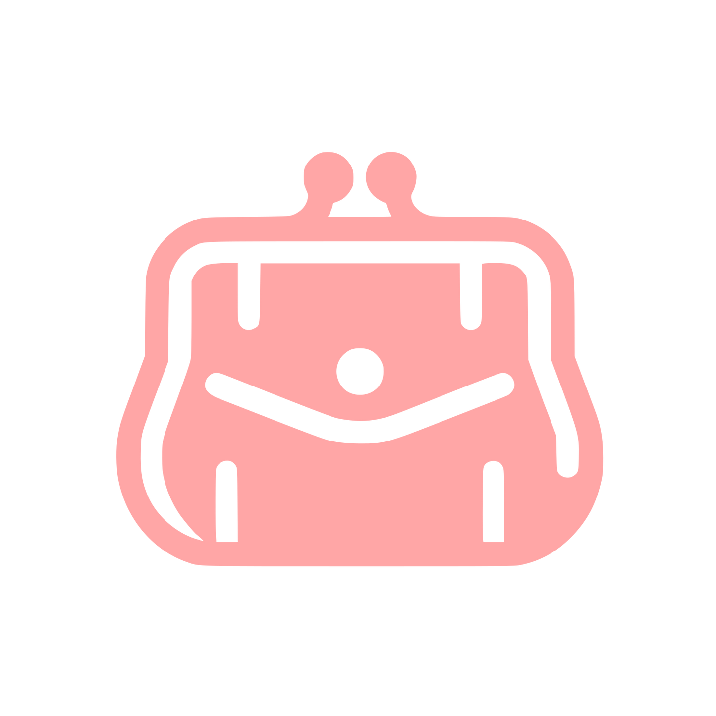 Purse Wallet Logo #ffa6a6