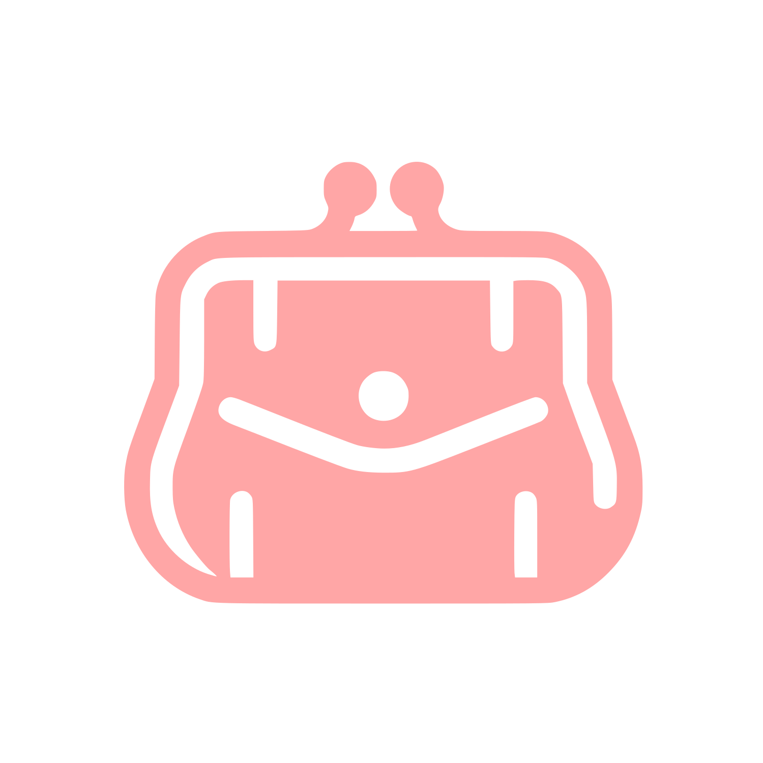 Purse Wallet Logo #ffa6a6