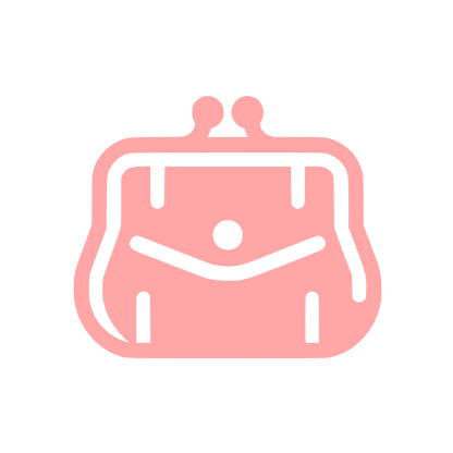 Purse Wallet Logo #ffa6a6