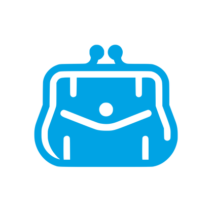 Purse Wallet Logo #00a3e4