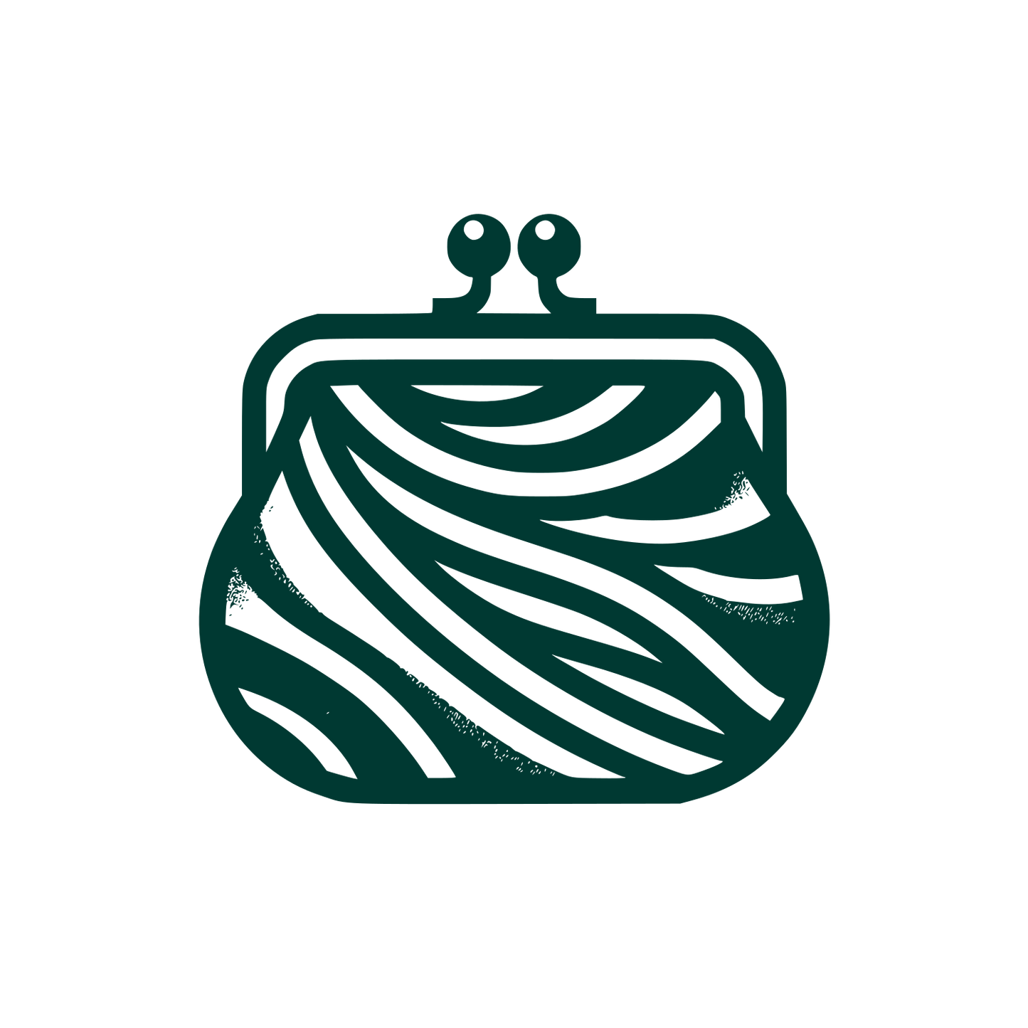 Abstract Purse Logo #003932