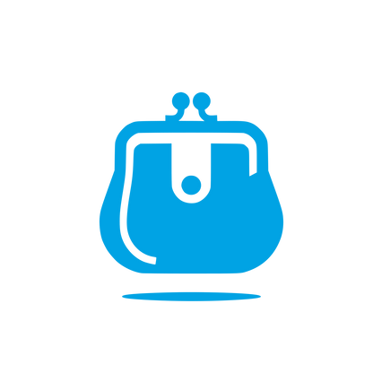 Purse Wallet Logo #00a3e4