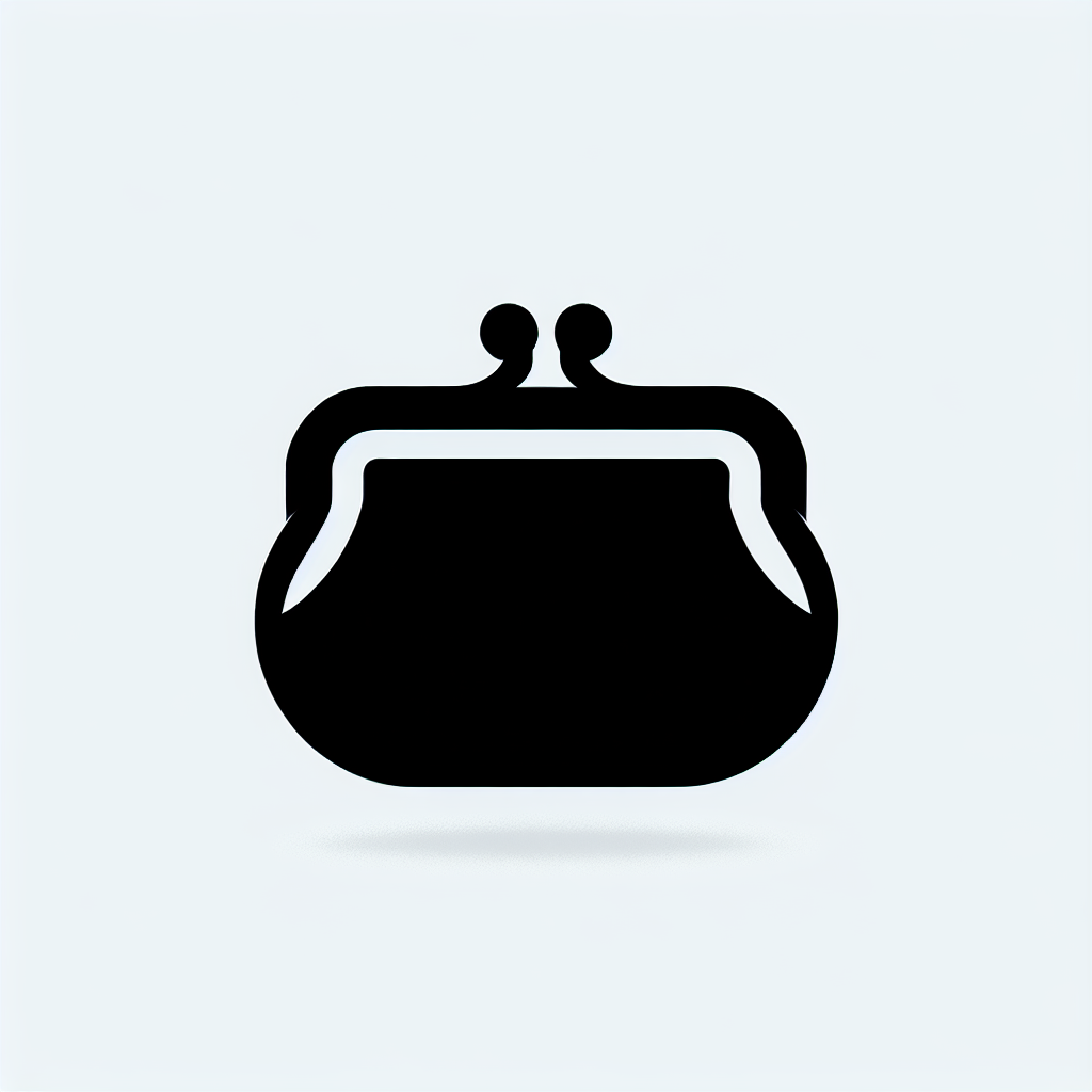 Wallet Silhouette Logo