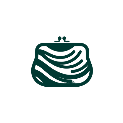 Abstract Purse Logo #003932