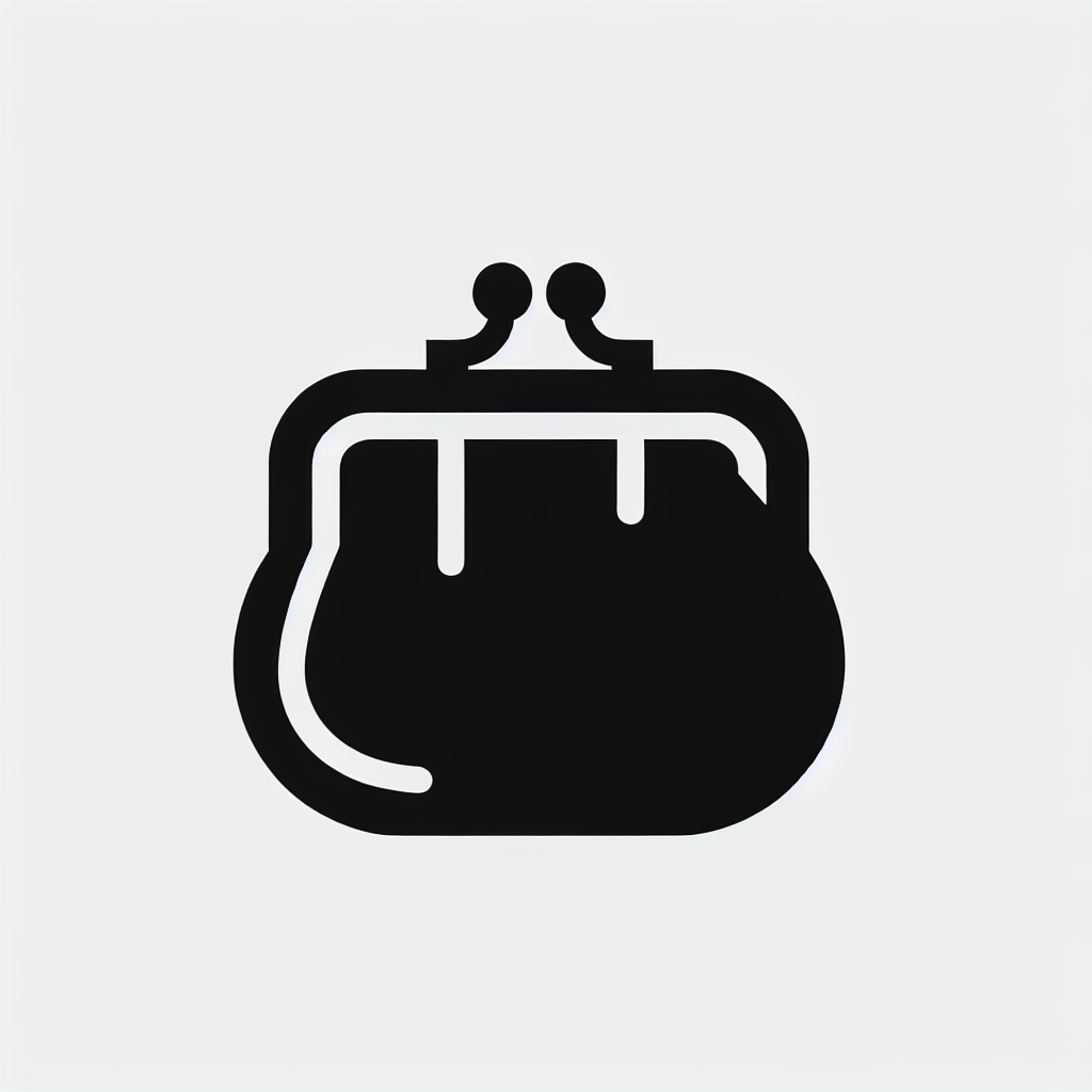 Purse Silhouette Logo