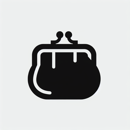 Purse Silhouette Logo