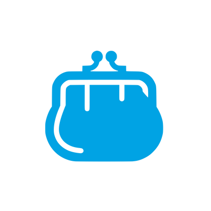Purse Silhouette Logo #00a3e4