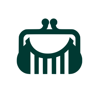 Purse Wallet Logo #003932