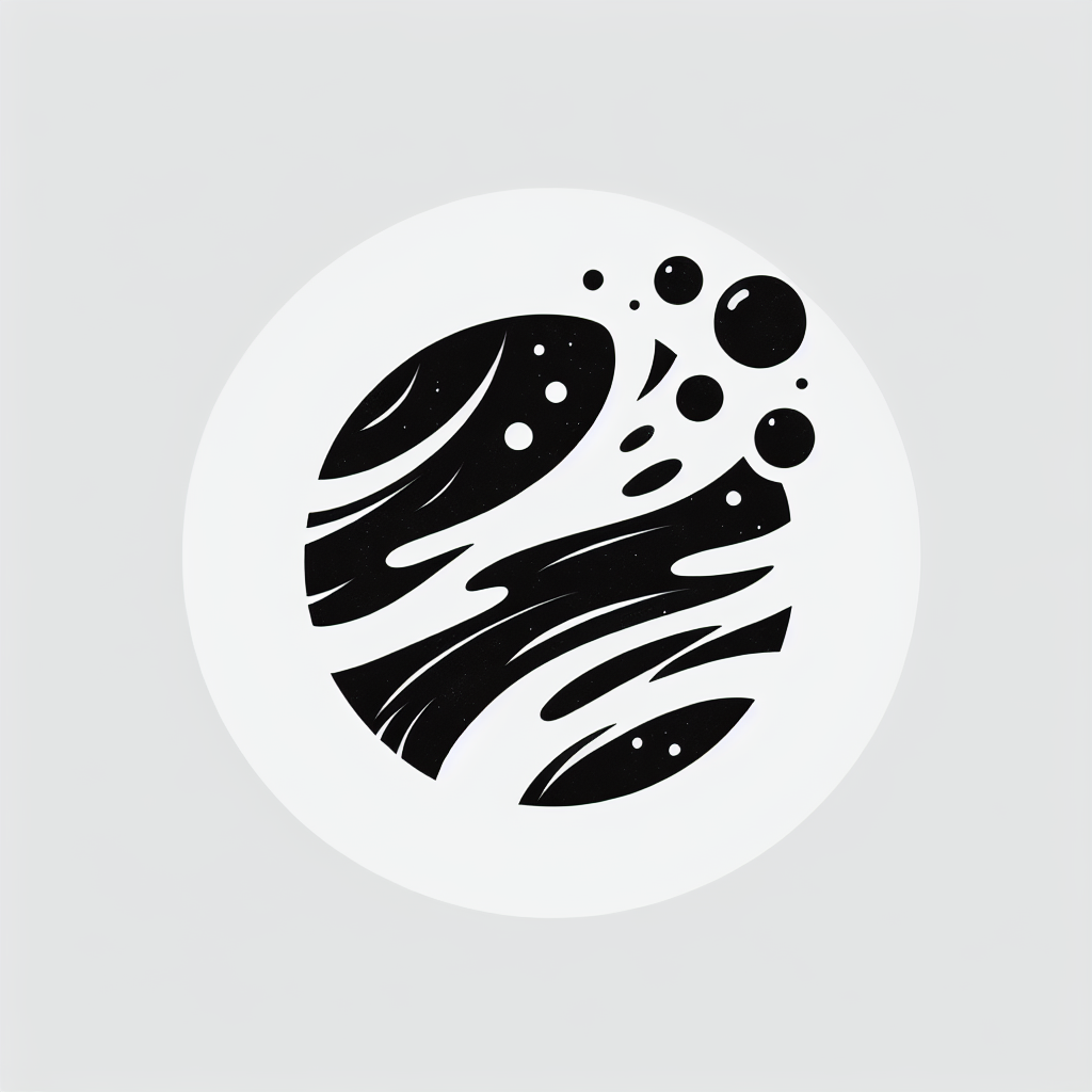 Abstract Fish Logo