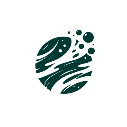 Abstract Fish Logo #003932