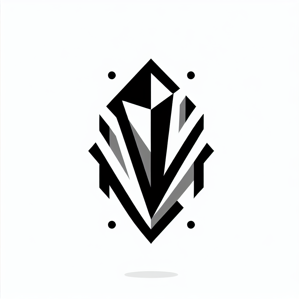 Abstract Crystal Logo
