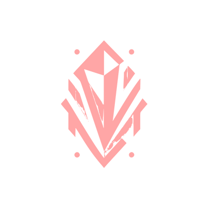 Abstract Crystal Logo #ffa6a6