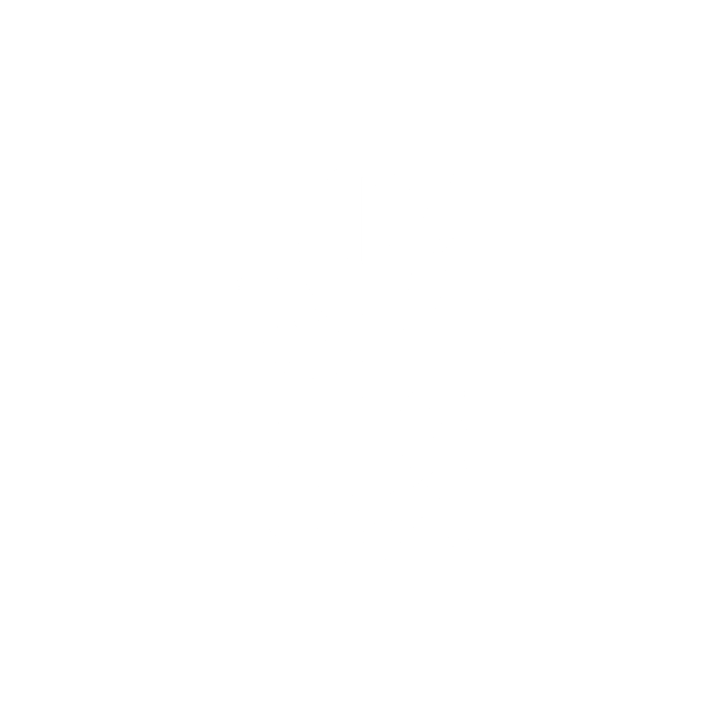 Abstract Crystal Logo #ffffff