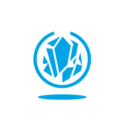 Crystal Geometric Logo #00a3e4