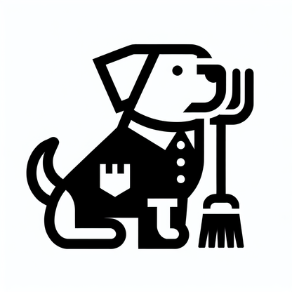 Dog in Suit Logo