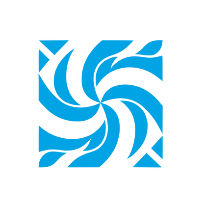 Spiral Illusion Logo #00a3e4
