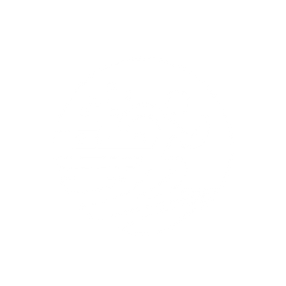 Runner Silhouette Logo #ffffff