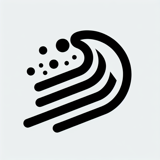 Wind Gust Particles Icon
