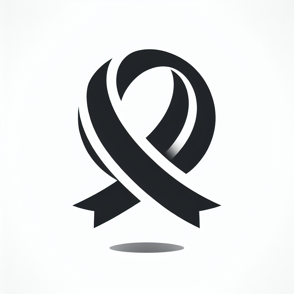 Monochrome Ribbon Logo