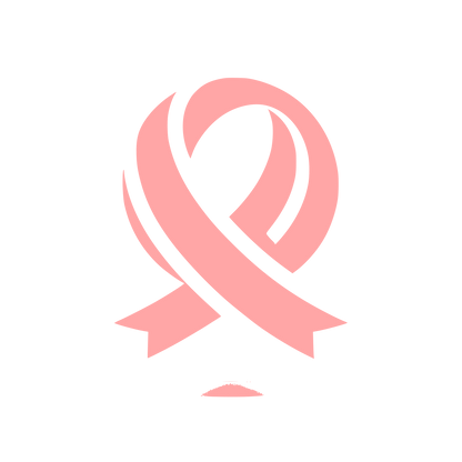 Monochrome Ribbon Logo #ffa6a6